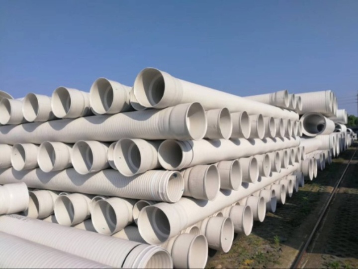 HDPE承插式雙壁纏繞管-白(bái)色