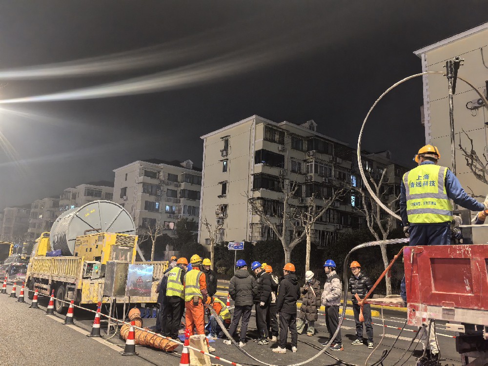 非開(kāi)挖帶水(shuǐ)修複案例